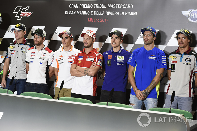 Tito Rabat, Estrella Galicia 0,0 Marc VDS, Cal Crutchlow, Team LCR Honda, Marc Marquez, Repsol Honda Team, Andrea Dovizioso, Ducati Team, Maverick Viñales, Yamaha Factory Racing, Andrea Iannone, Team Suzuki MotoGP