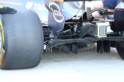 Red Bull Racing RB13 diffuser detail