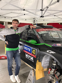 Umberto Scandola, Skoda Fabia R5, alle verifiche tecniche