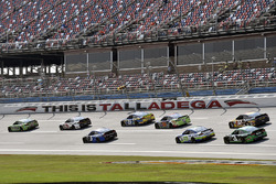 Action im Training in Talladega