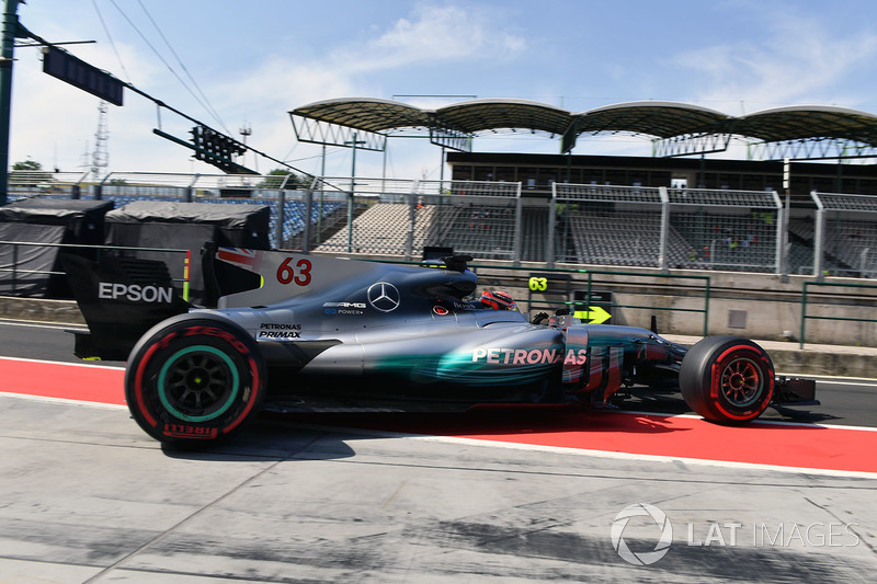 George Russell, Mercedes-Benz F1 W08 Hybrid