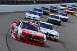 Ryan Reed, Roush Fenway Racing Ford and Sam Hornish Jr, Discount Tire Ford Mustang