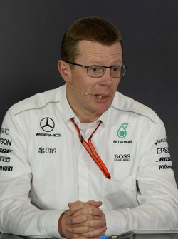 Andy Cowell, Managing Director, Mercedes AMG High Performance Powertrains in the Press Conference