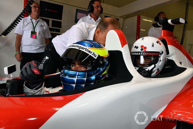 Zsolt Baumgartner, F1 Experiences 2-Seater driver