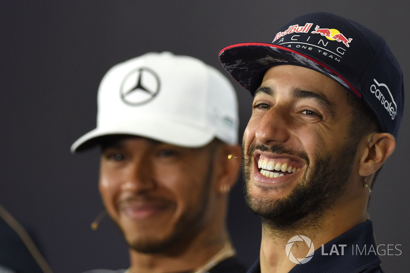 Daniel Ricciardo, Red Bull Racing in the Press Conference