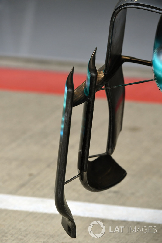 Mercedes-Benz F1 W08 aero detail