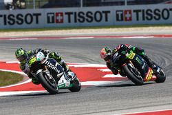 Cal Crutchlow, Team LCR Honda; Johann Zarco, Monster Yamaha Tech 3