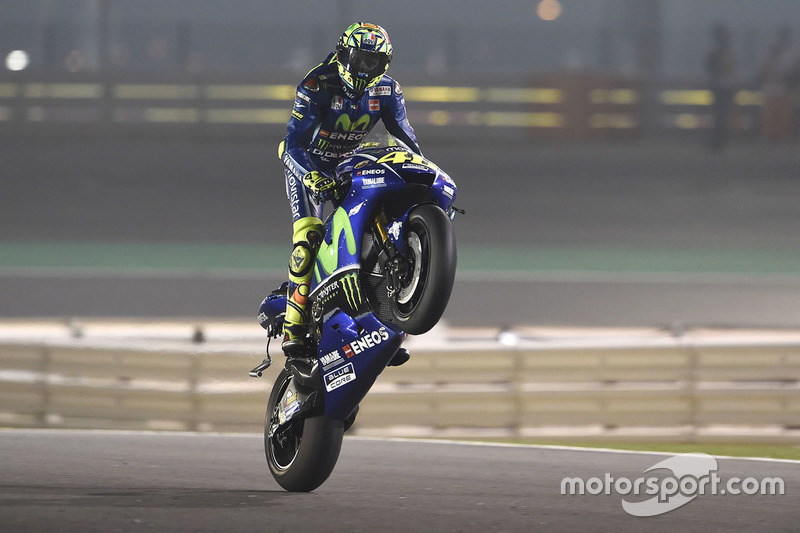 Third place Valentino Rossi, Yamaha Factory Racing