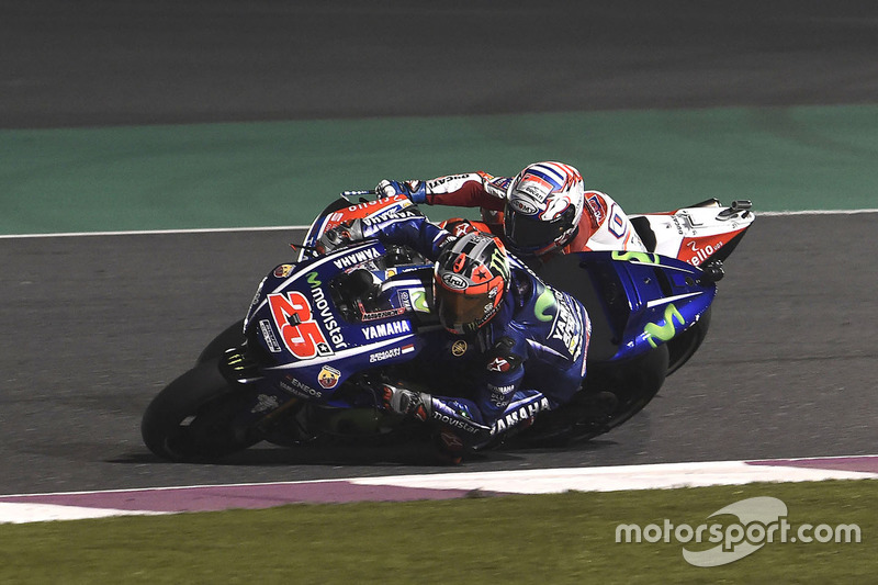 “Então preparei uma ultrapassagem entre as curvas 4 e 5, pois assim conseguiria despistar Dovizioso o suficiente para que ele não me superasse na reta dos boxes."