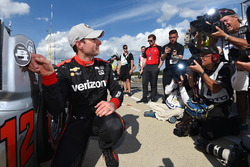 Polesitter Will Power, Team Penske Chevrolet