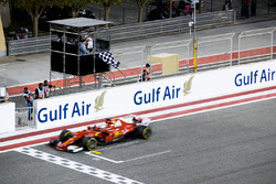 Race winner Sebastian Vettel, Ferrari SF70H