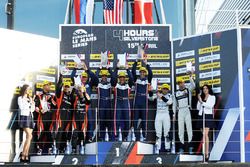 Podio: primer lugar William Owen, Hugo de Sadeleer, Filipe Albuquerque, United Autosports, segundo lugar Memo Rojas, Ryo Hirakawa, Leo Roussel, G-Drive Racing, tercer lugar Dennis Andersen, Anders Fjordbach, High Class Racing