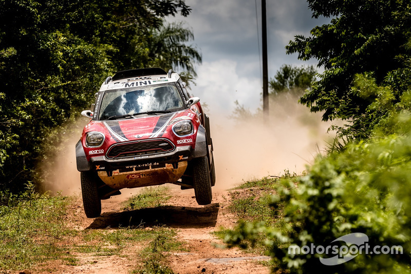 #303 X-Raid Team Mini: Mikko Hirvonen, Michel Périn