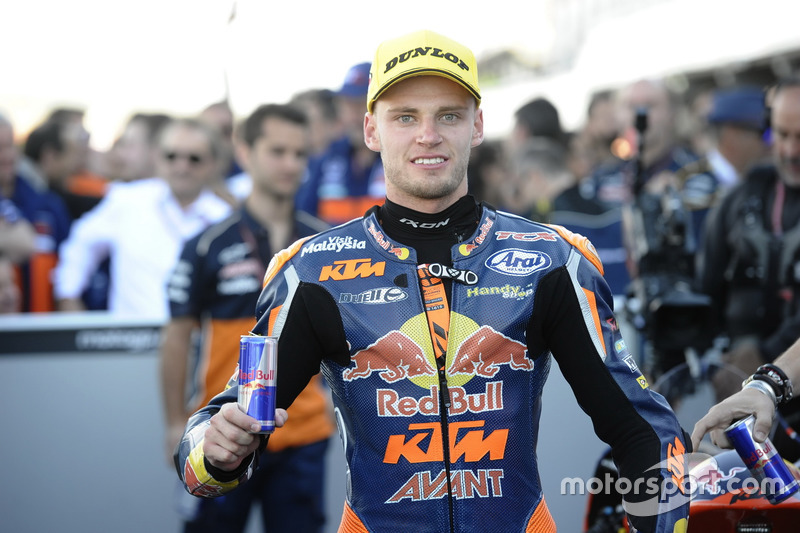 Racewinnaar Brad Binder, Red Bull KTM Ajo, KTM