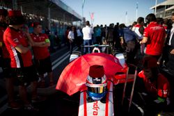 Casco de Felix Rosenqvist, Mahindra Racing