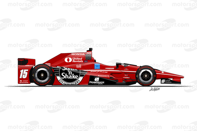 #15 - Graham Rahal, Rahal Letterman Lanigan Racing Honda