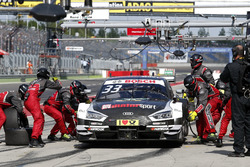 Pit stop, René Rast, Audi Sport Team Rosberg, Audi RS 5 DTM