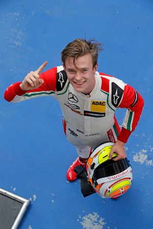 Race winner Callum Ilott, Prema Powerteam, Dallara F317 - Mercedes-Benz