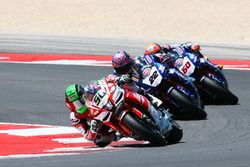 Eugene Laverty, Milwaukee Aprilia, Alex Lowes, Pata Yamaha, Michael van der Mark, Pata Yamaha