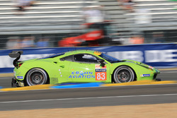 #83 DH Racing Ferrari 488 GTE: Tracy Krohn, Nic Jonsson, Andrea Bertolini