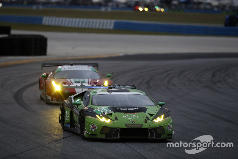 #11 GRT Grasser Racing Team Lamborghini Huracan GT3: Christian Engelhart, Rolf Ineichen, Ezequiel Pe