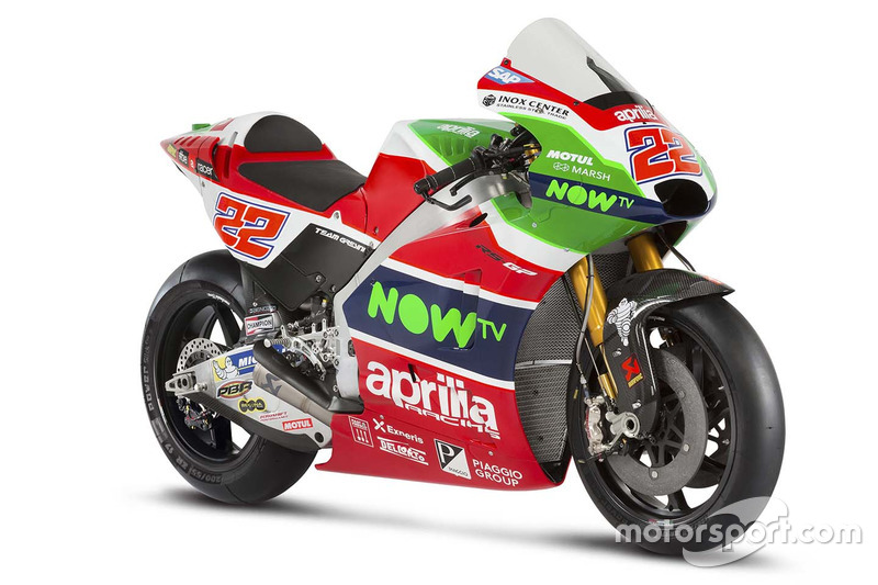 Moto di Sam Lowes, Aprilia Racing Team Gresini