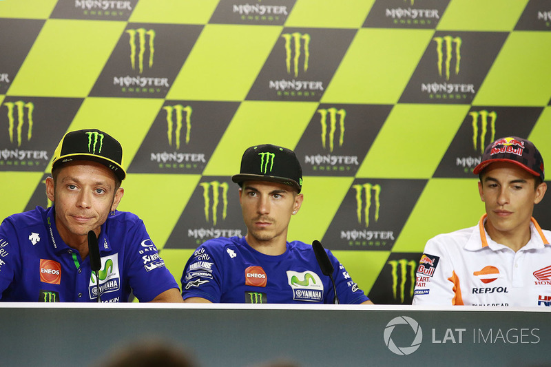 Valentino Rossi, Maverick Vinales dan Marc Marquez