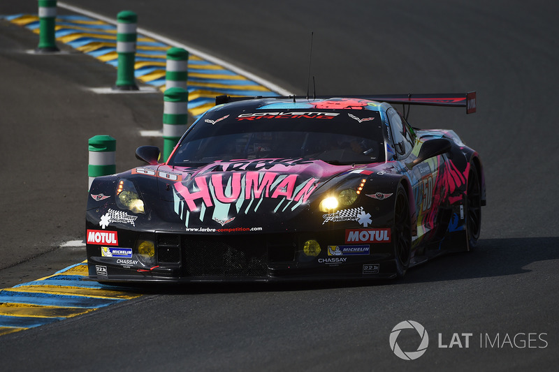 #50 Larbre Competition, Corvette C7-Z06: Romain Brandela, Christian Philippon, Fernando Rees