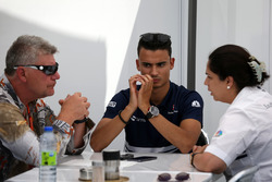 Pascal Wehrlein, Sauber and Monisha Kaltenborn, Sauber Team Prinicpal