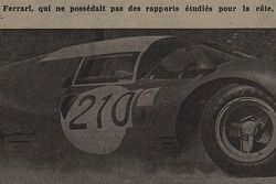 Tribune de Lausanne, article, Herbert Müller, Ferrari 330 P3, Scuderia Filipinetti