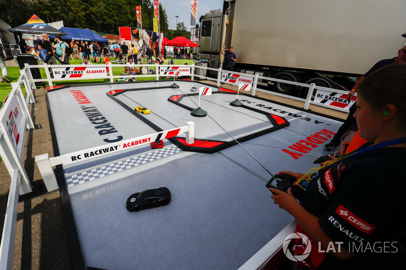 The RC Raceway Academy track in the F1 Fanzone