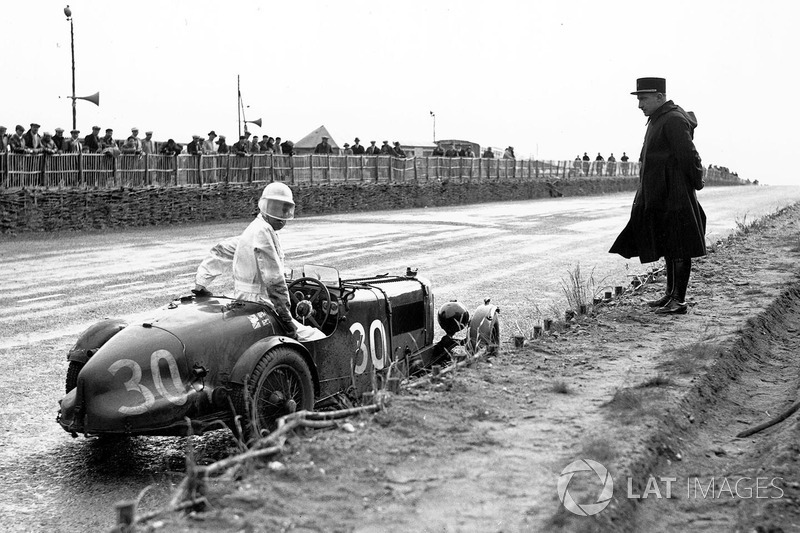 1935 год. Экипаж Голди Гарднера и Эй-Си Белоу, Aston Martin Ulster