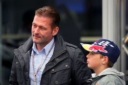 Jos Verstappen, Ex-F1 Driver with his son Max Verstappen