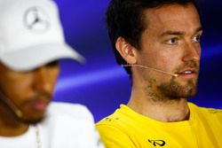 Jolyon Palmer, Renault Sport F1 Team, lors de la conférence de presse
