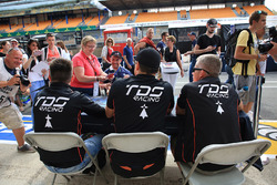 Гонщики TDS Racing Франсуа Перродо, Матье Ваксивьер и Эммануэль Коллар