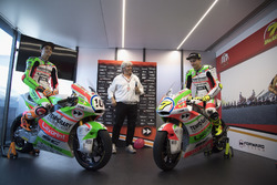 Luca Marini, Forward Racing e Lorenzo Baldassarri, Forward Racing con la nuova livrea