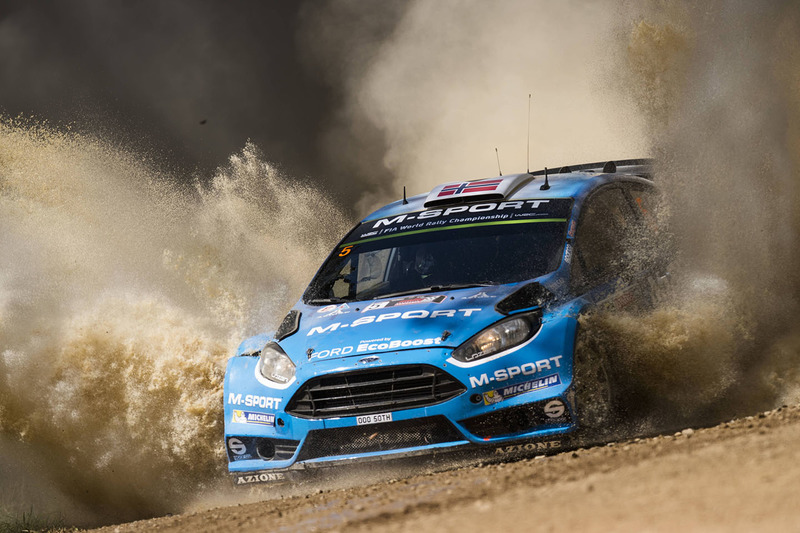 Mads Ostberg, Ola Floene, M-Sport Ford Fiesta WRC