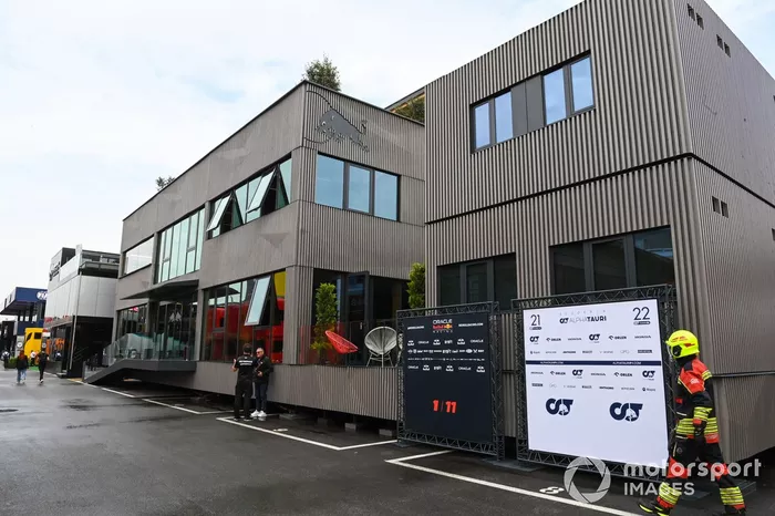 Het Energy Station van Red Bull en AlphaTauri