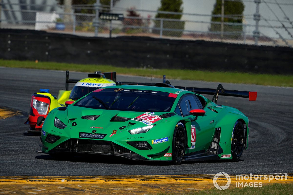 #63 Iron Lynx, Lamborghini Huracan GT3 EVO2, GTD: Andrea Caldarelli