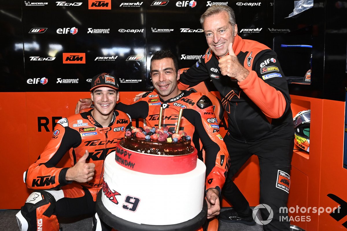 Danilo Petrucci, KTM Tech3, celebra su cumpleaños