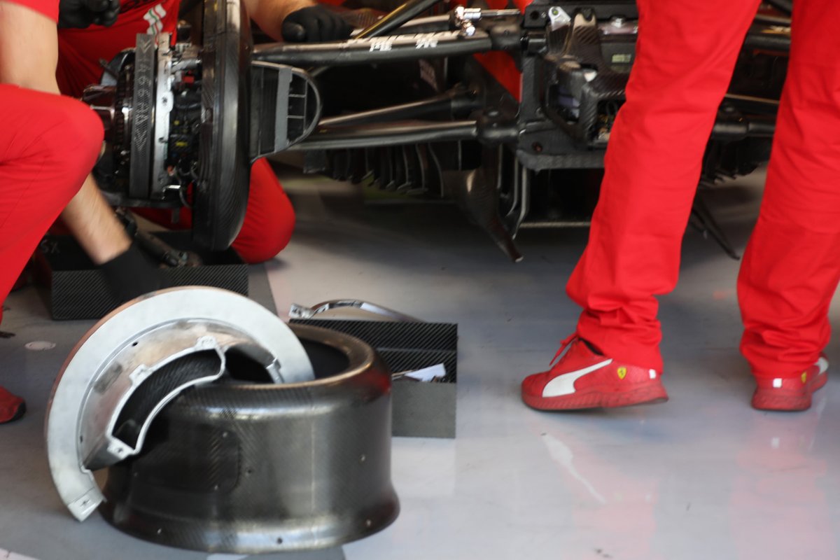 Les freins de la Ferrari SF90