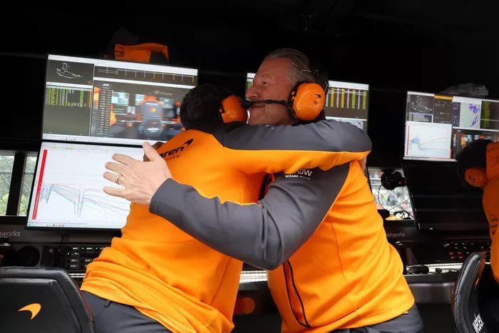 Andrea Stella, McLaren, Zak Brown, McLaren