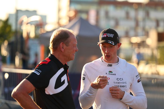 Juha Kankkunen, Elfyn Evans, Toyota Gazoo Racing Wrt