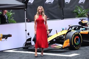 Brooks Nader at the World Premiere of F1 The Movie
