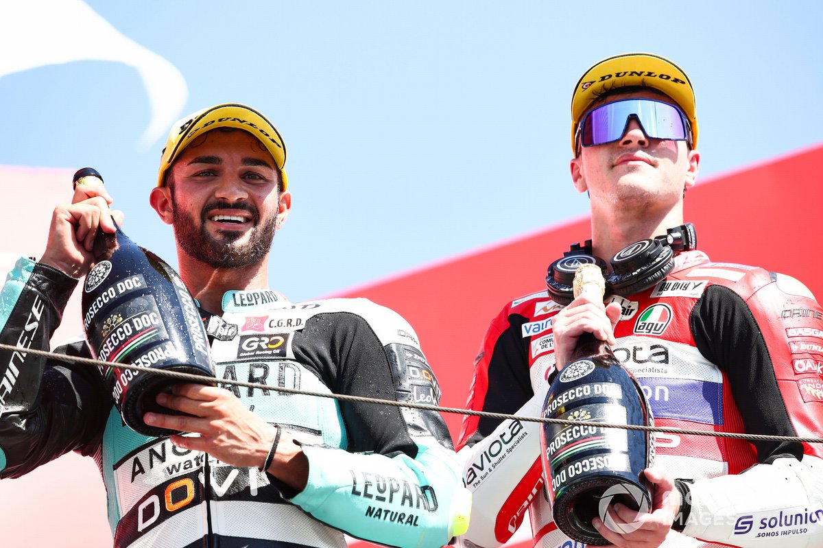 Izan Guevara, GasGas Aspar Team, Dennis Foggia, Leopard Racing
