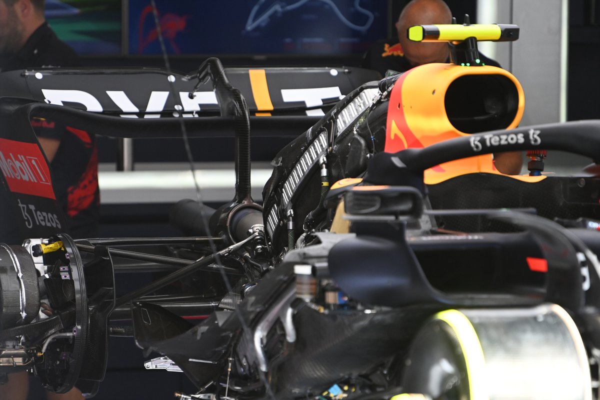 Detalle del Red Bull Racing RB18