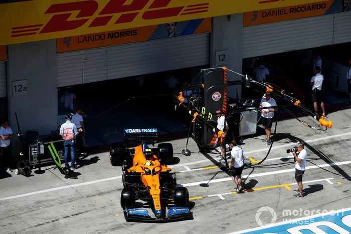 Lando Norris, McLaren MCL35M