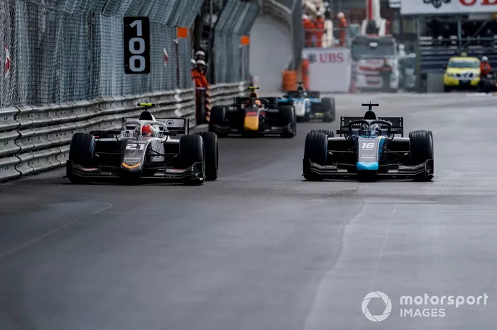 Ralph Boschung, Campos Racing, y Roy Nissany, DAMS 
