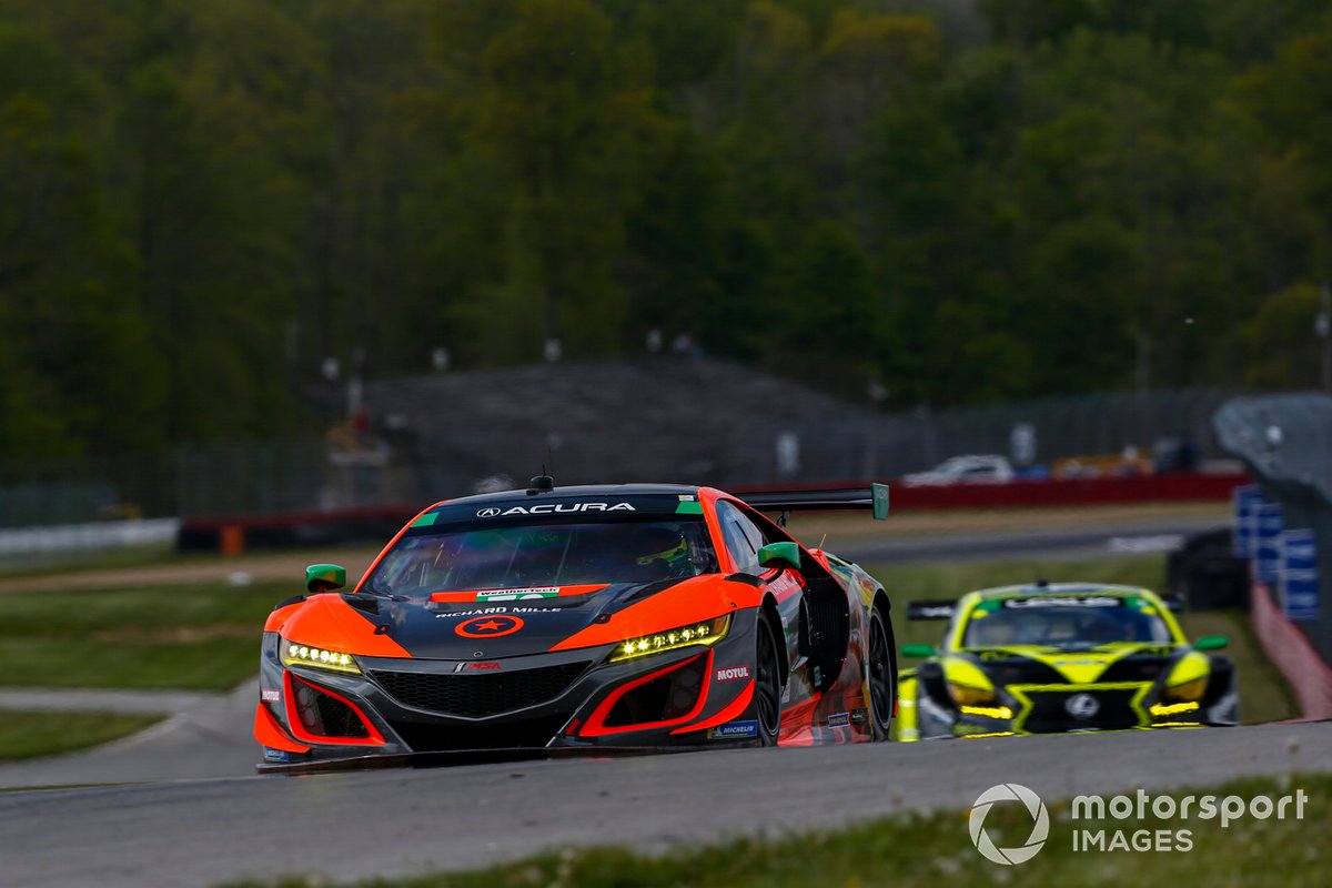 #76: Compass Racing Acura NSX GT3, GTD: Jeff Kingsley, Mario Farnbacher