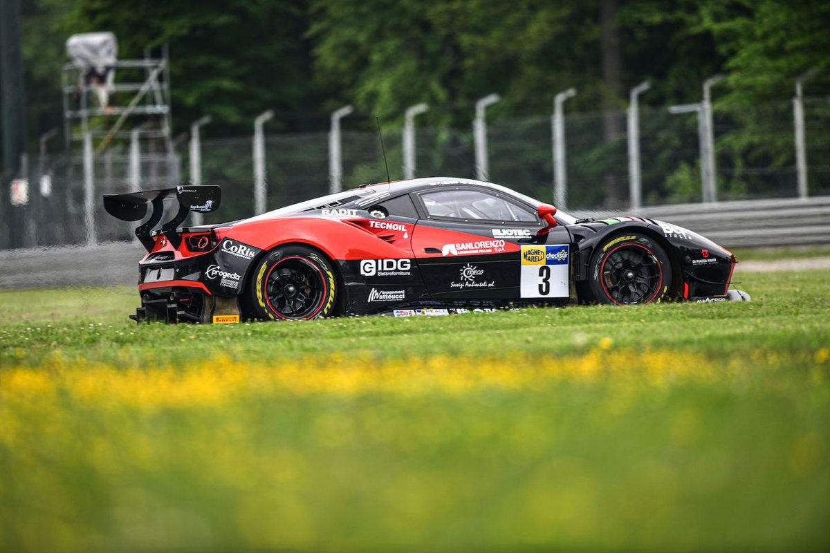 #3 Easy Race, Ferrari 488 GT3 Evo: Matteo Greco, Fabrizio Crestani
